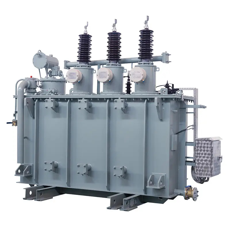 35kV Oil-immersed furnace transformers are used for industrial smelting furnace.